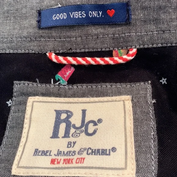 RJ&C Snacks Long Sleeve Button Down Shirt - Picture 5 of 6